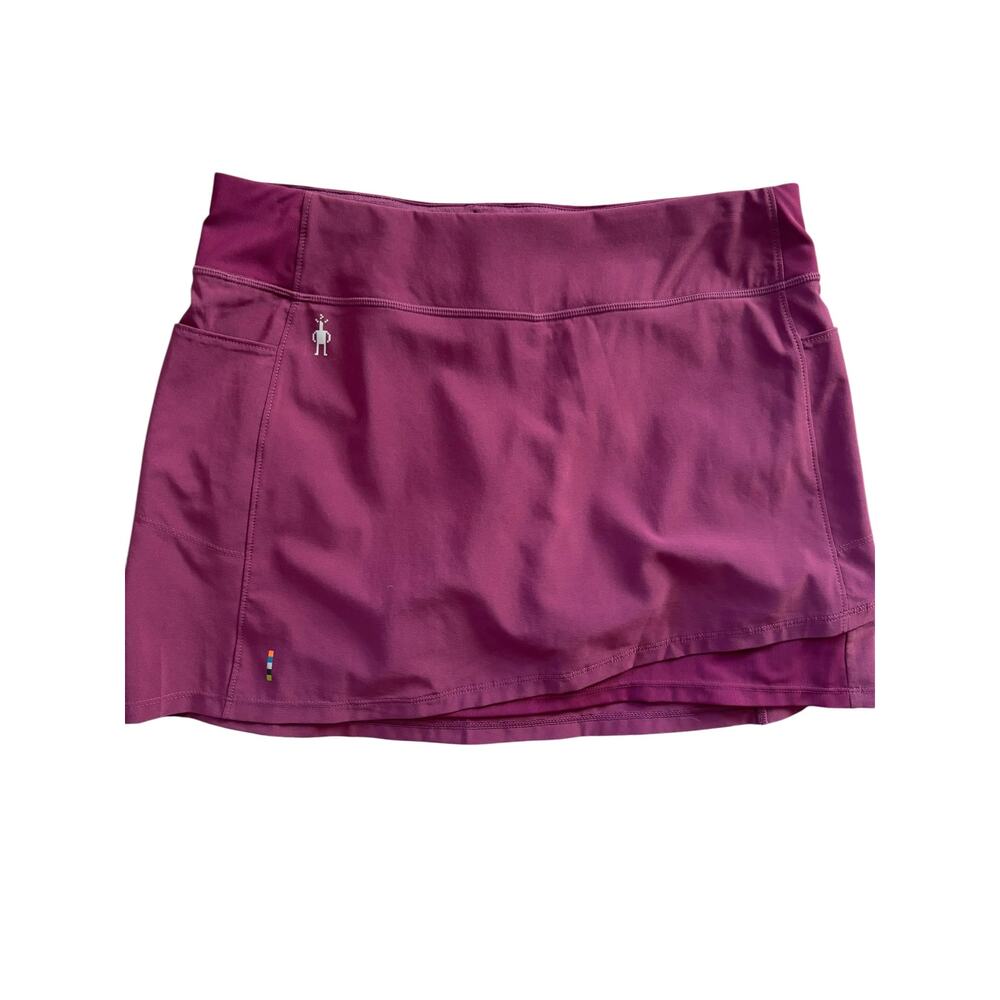 Smartwool Womens Merino Sport Lined Skirt Skort Size Small Purple - Picture 7 of 13